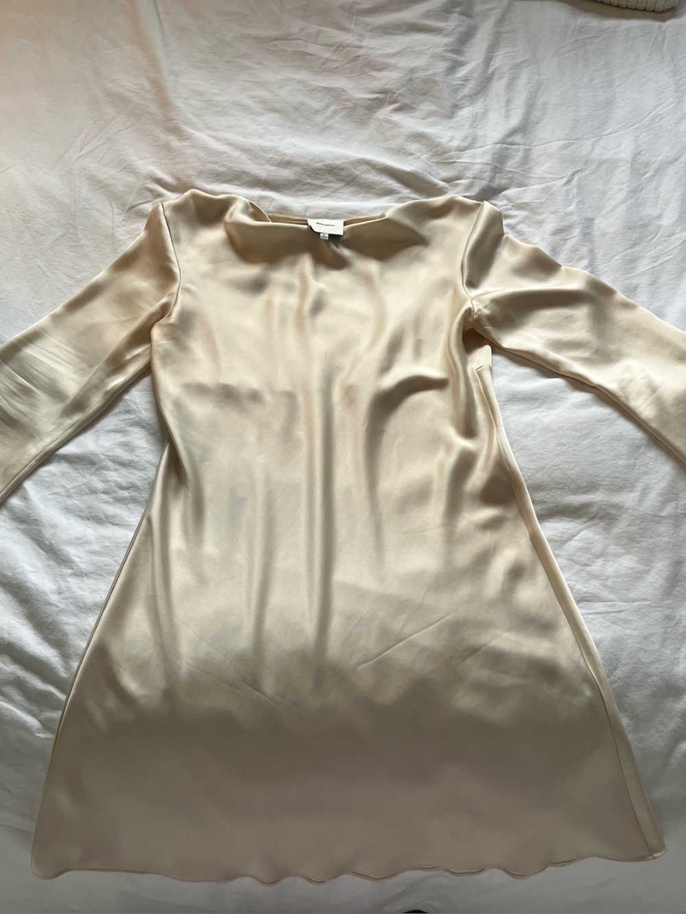 Reformation Pike Satin Dress